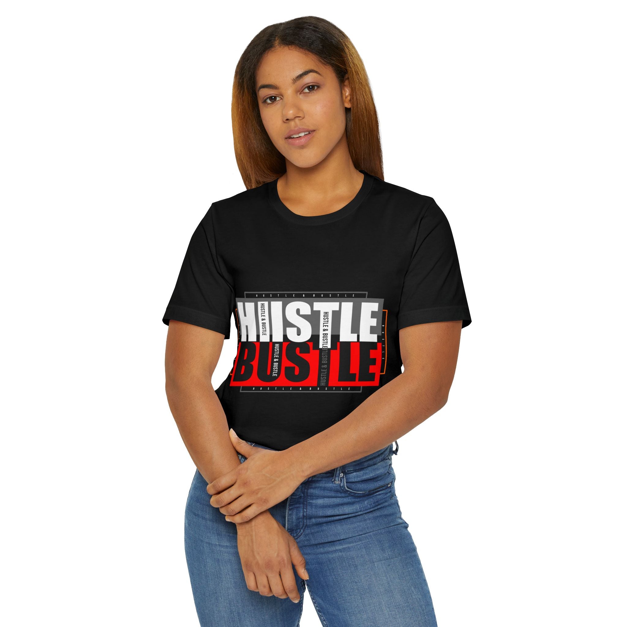 Hustle Bustle Graphic T-Shirt