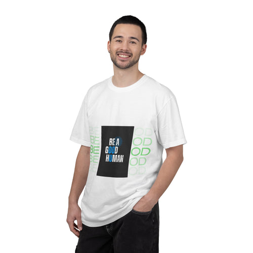 Be A Good Human T-Shirt | Comfort Colors 1717 Tee | Inspirational Graphic Shirt | Vintage Washed Cotton Unisex Tee