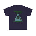 Green Retro Matrix Loading T-Shirt | Hacker Aesthetic Graphic Tee | Coding Streetwear Shirt | Gildan 5000 Unisex Cotton Tee