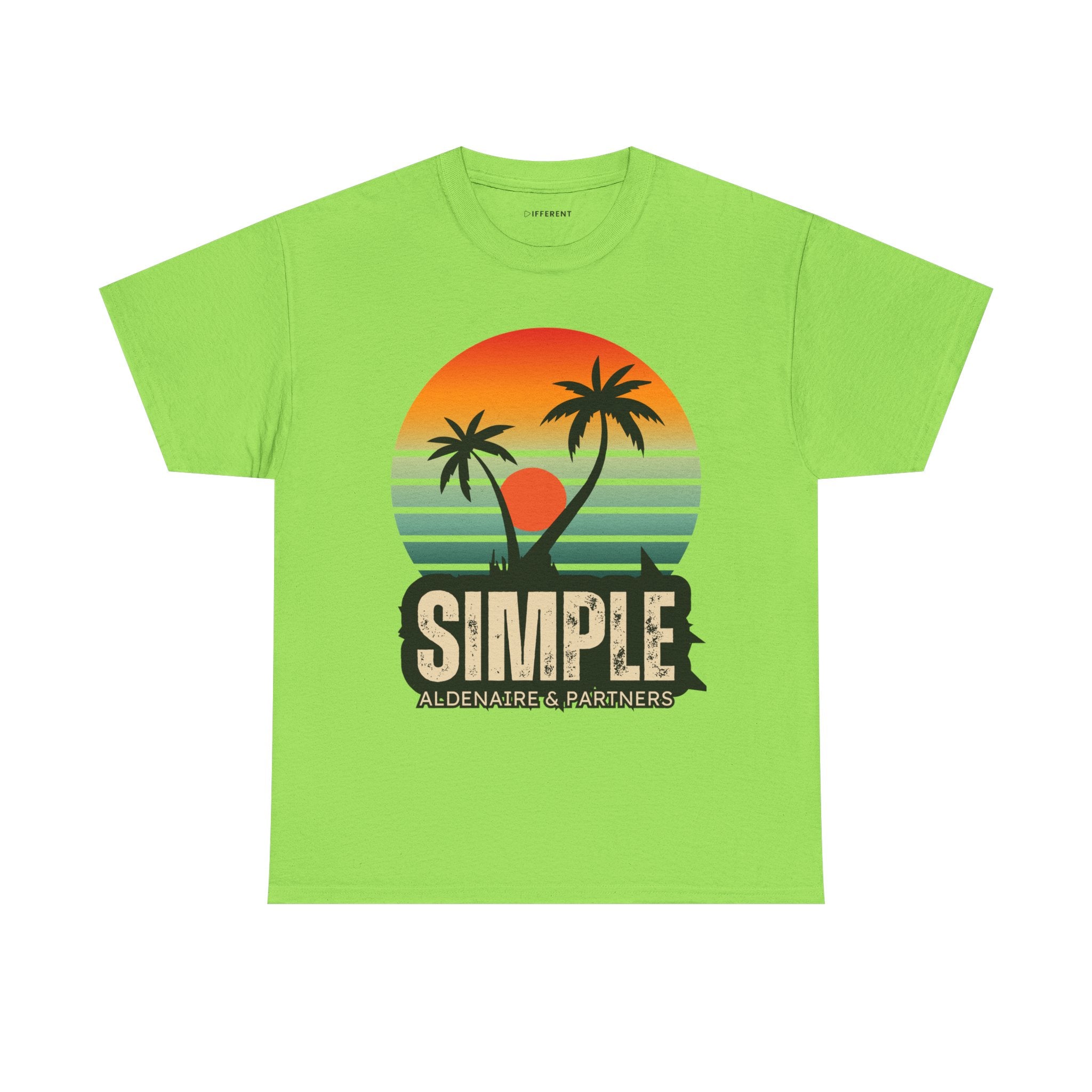 Colorful Vintage Retro Sunset T-Shirt