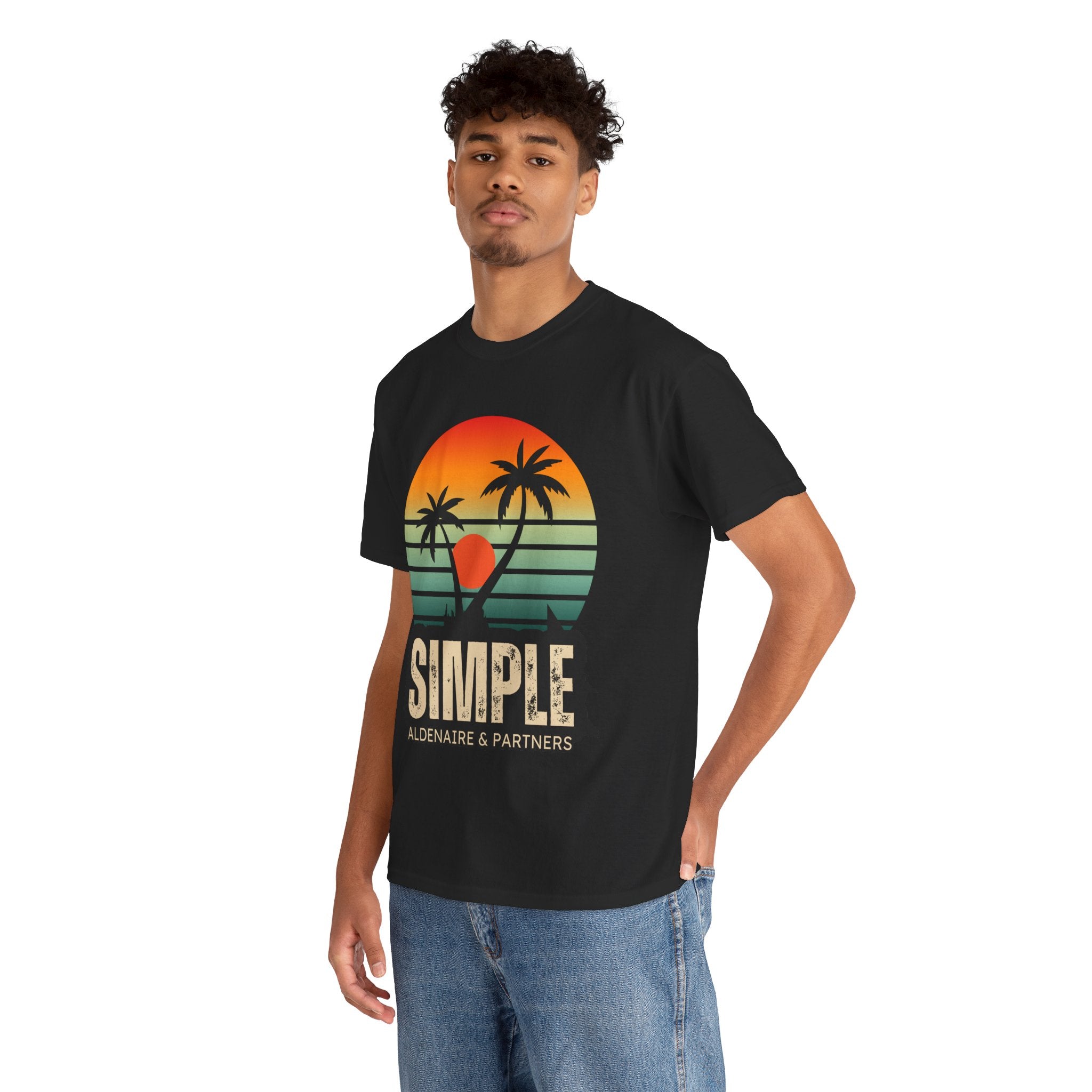 Colorful Vintage Retro Sunset T-Shirt