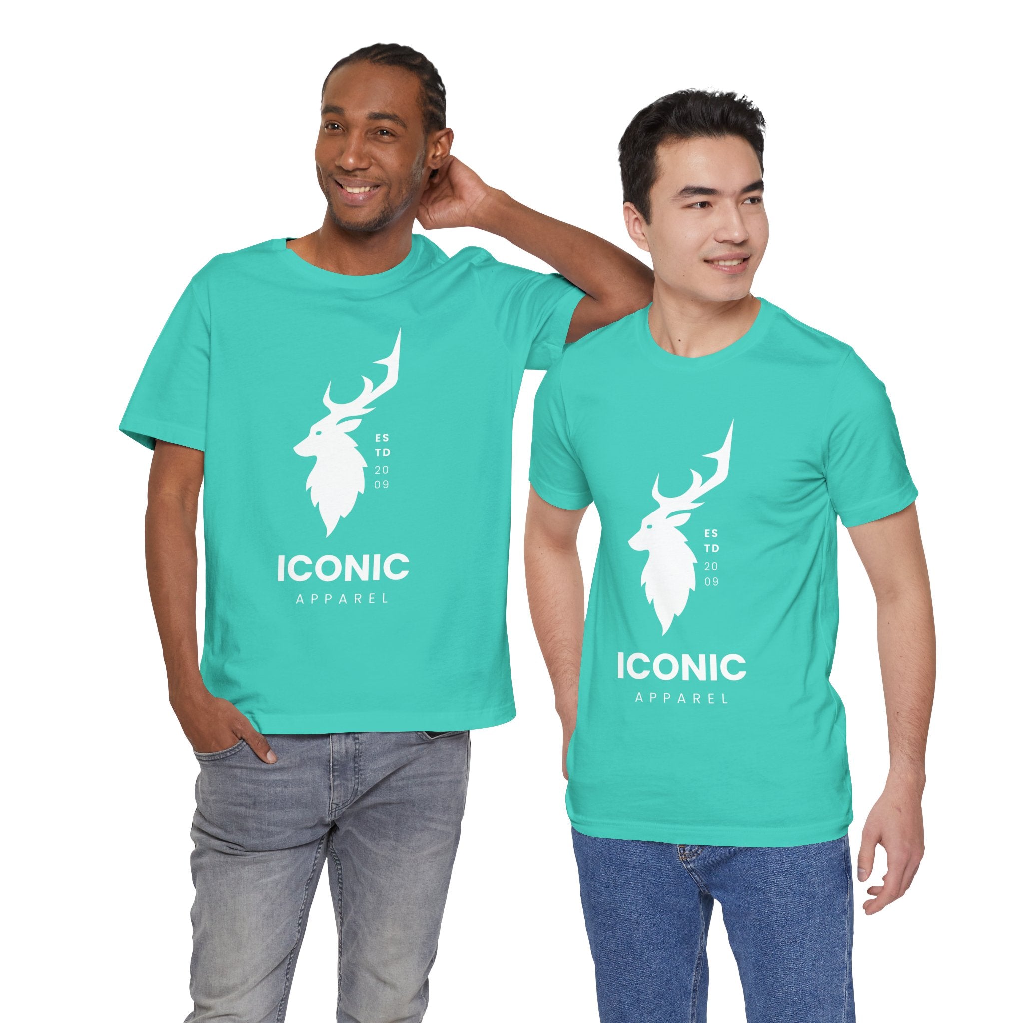 Iconic Apparel T-Shirt | Bella+Canvas 3001 Unisex Jersey Tee | Minimalist Streetwear Essential | Premium Soft Cotton Shirt