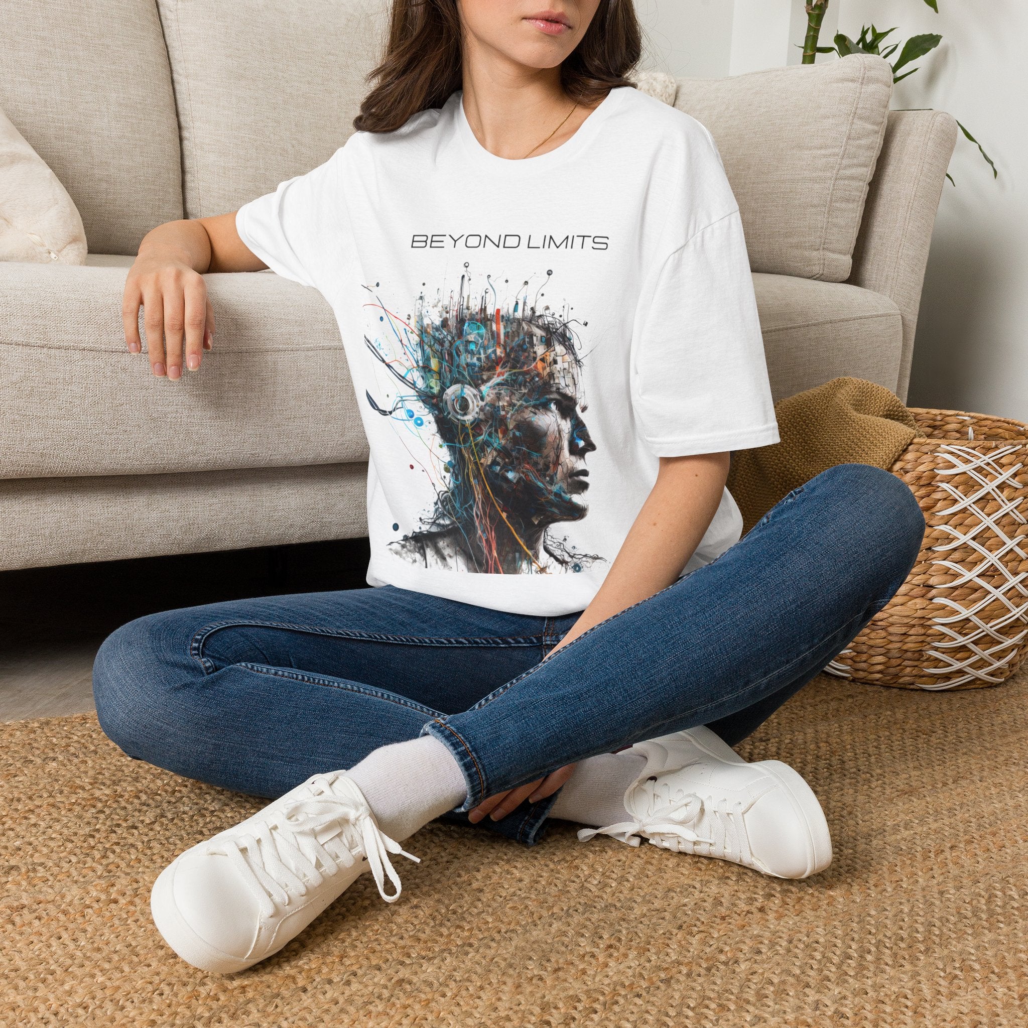 AI Graphic T-Shirt — Urban Japanese Streetwear Art Tee