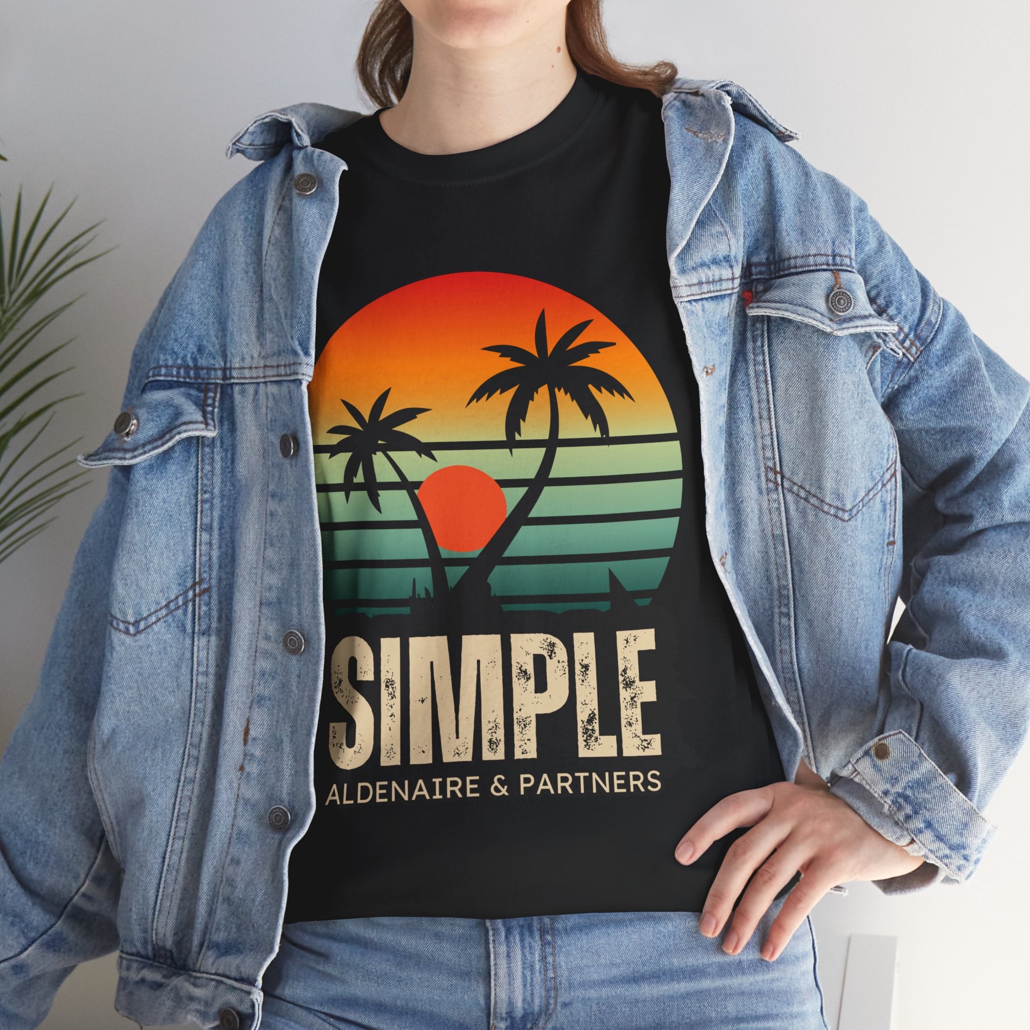 Colorful Vintage Retro Sunset T-Shirt