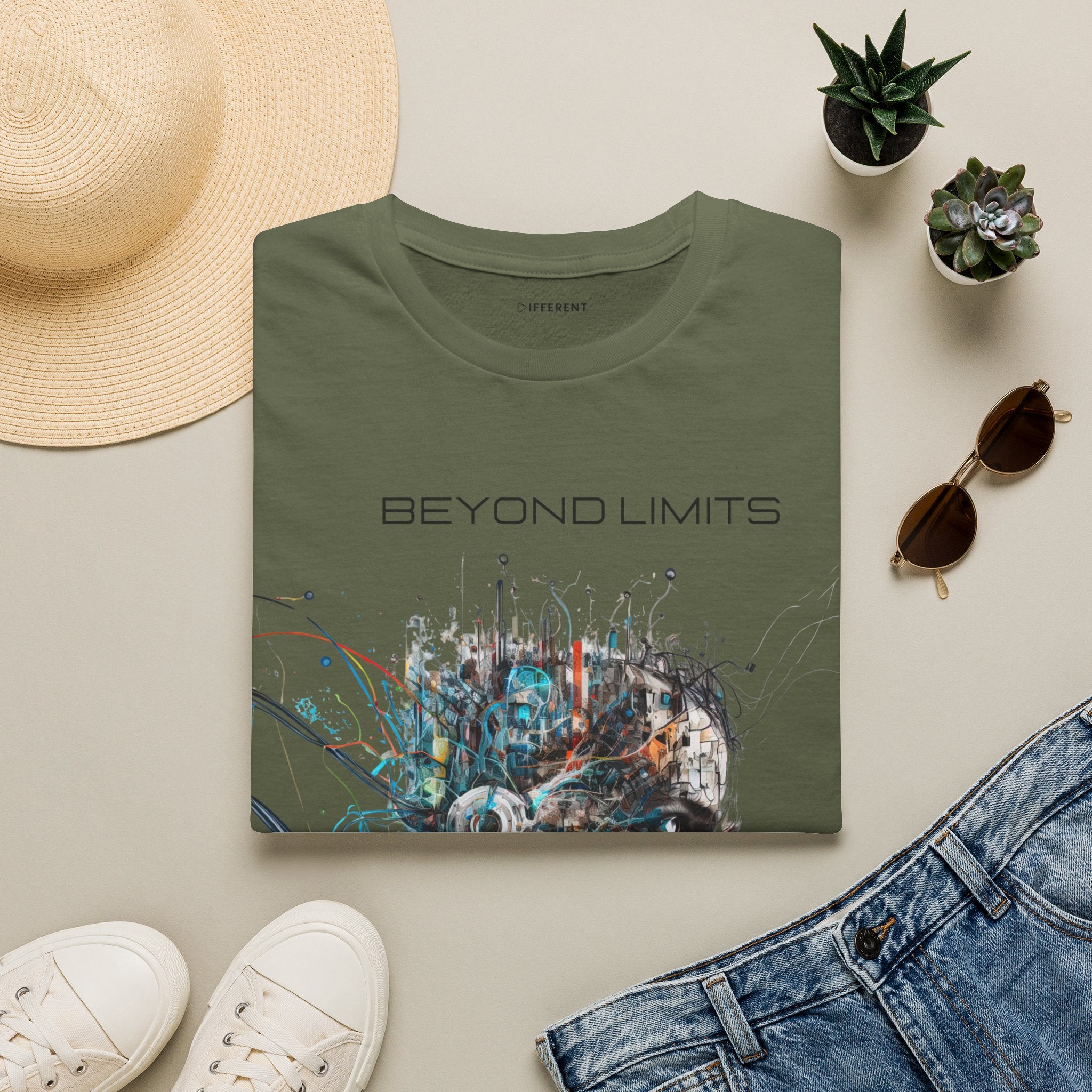 AI Graphic T-Shirt — Urban Japanese Streetwear Art Tee