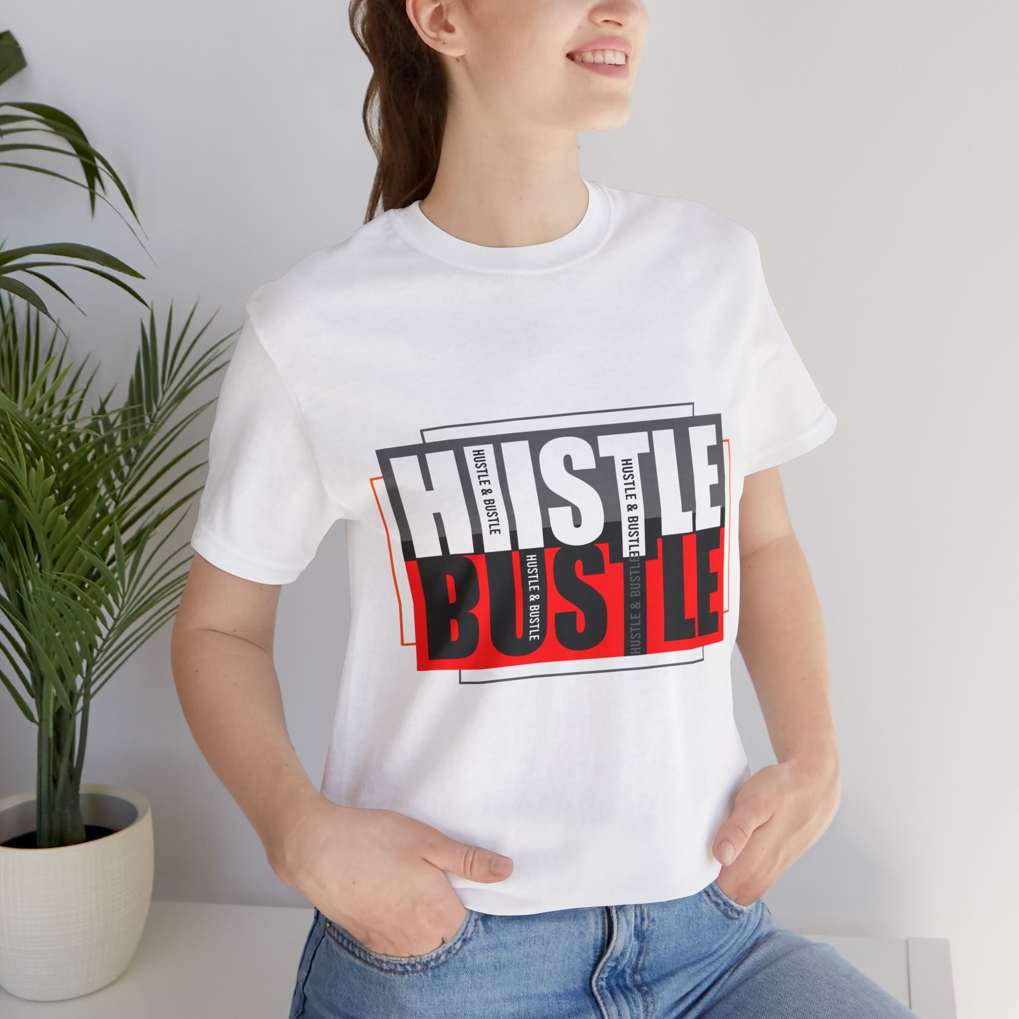 Hustle Bustle Graphic T-Shirt