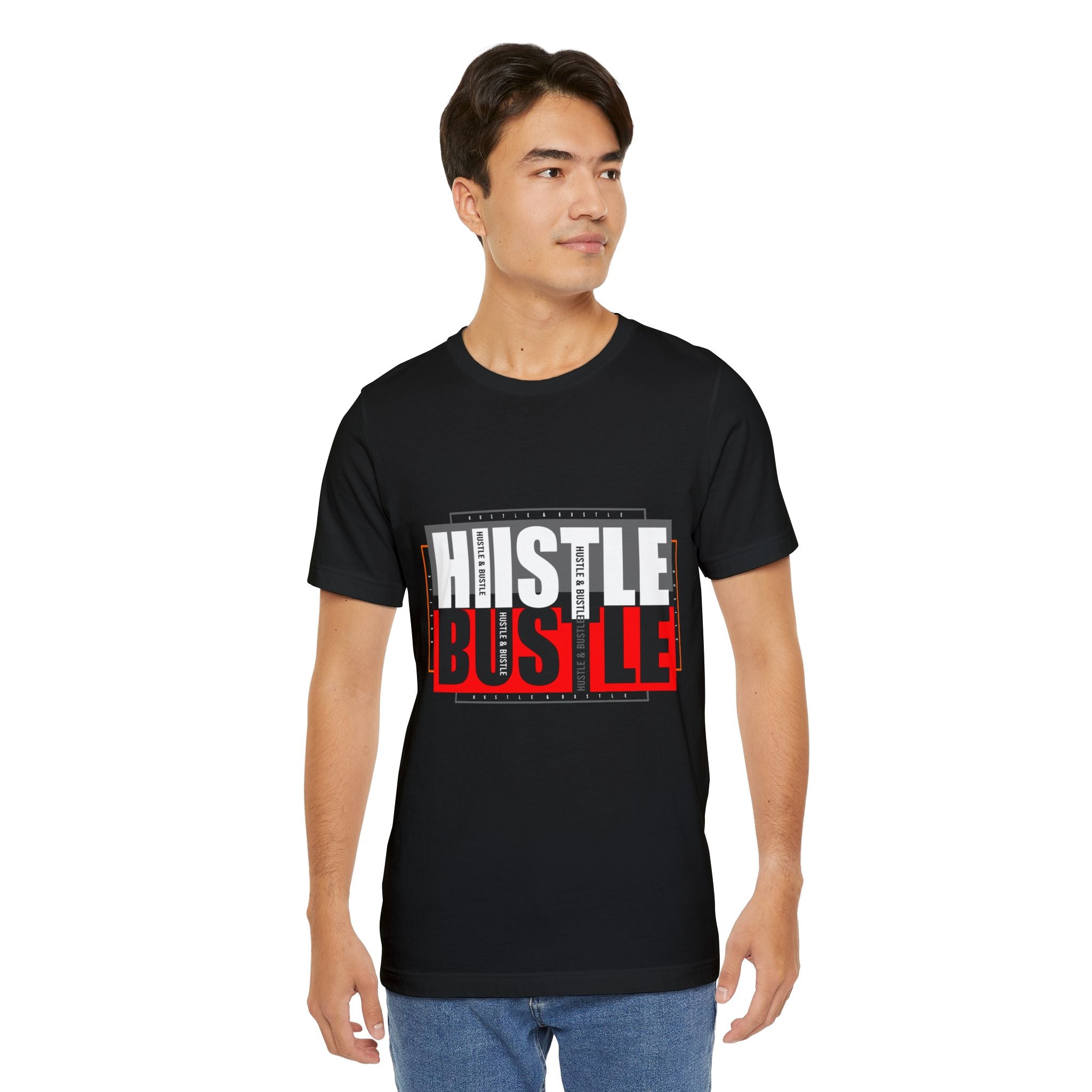 Hustle Bustle Graphic T-Shirt