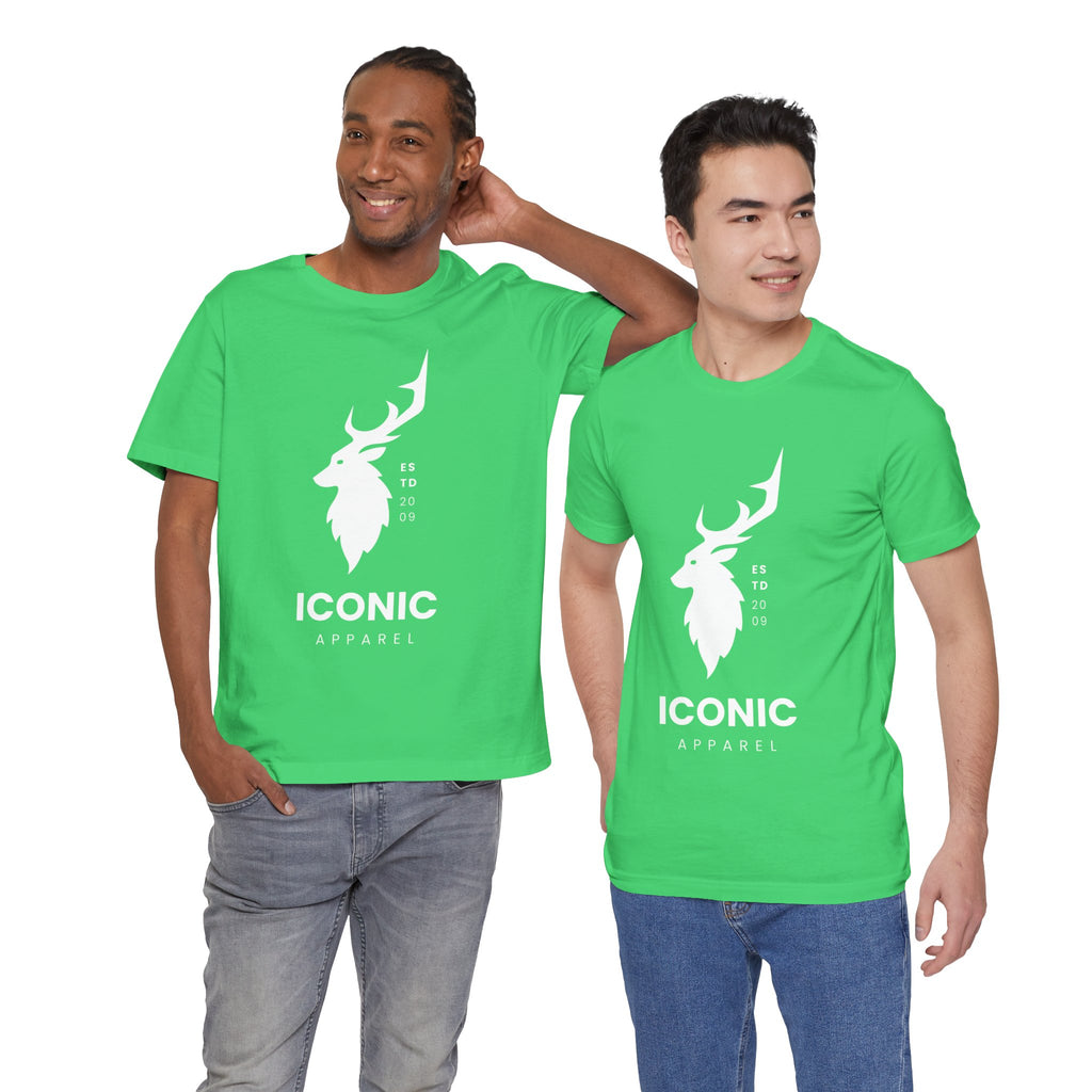 Iconic Apparel T-Shirt | Bella+Canvas 3001 Unisex Jersey Tee | Minimalist Streetwear Essential | Premium Soft Cotton Shirt