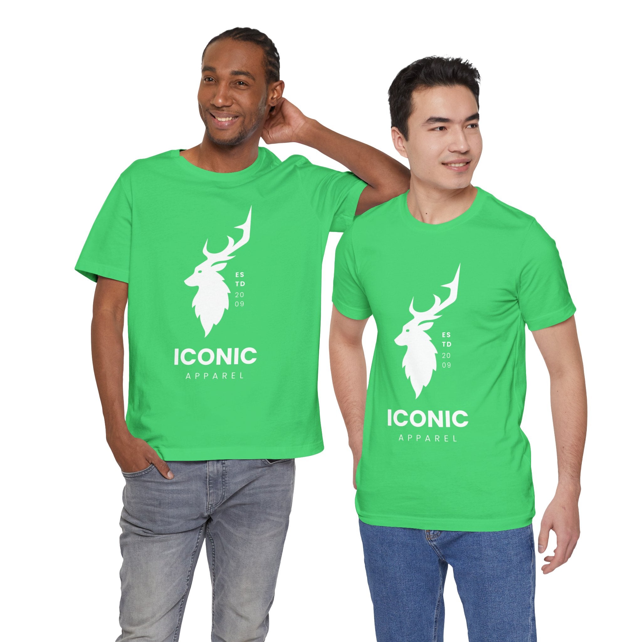 Iconic Apparel T-Shirt | Bella+Canvas 3001 Unisex Jersey Tee | Minimalist Streetwear Essential | Premium Soft Cotton Shirt