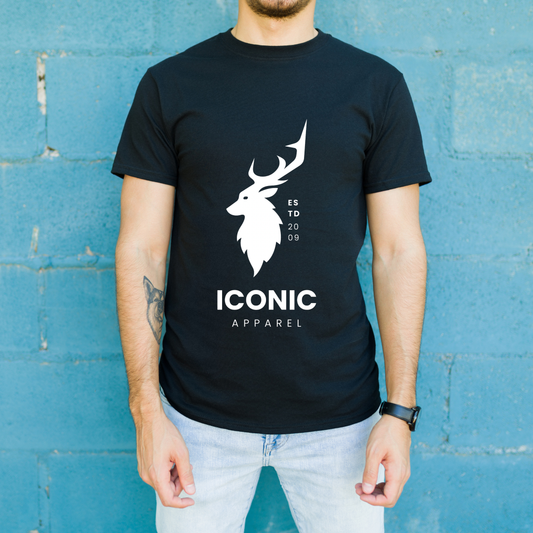 Iconic Apparel T-Shirt | Bella+Canvas 3001 Unisex Jersey Tee | Minimalist Streetwear Essential | Premium Soft Cotton Shirt