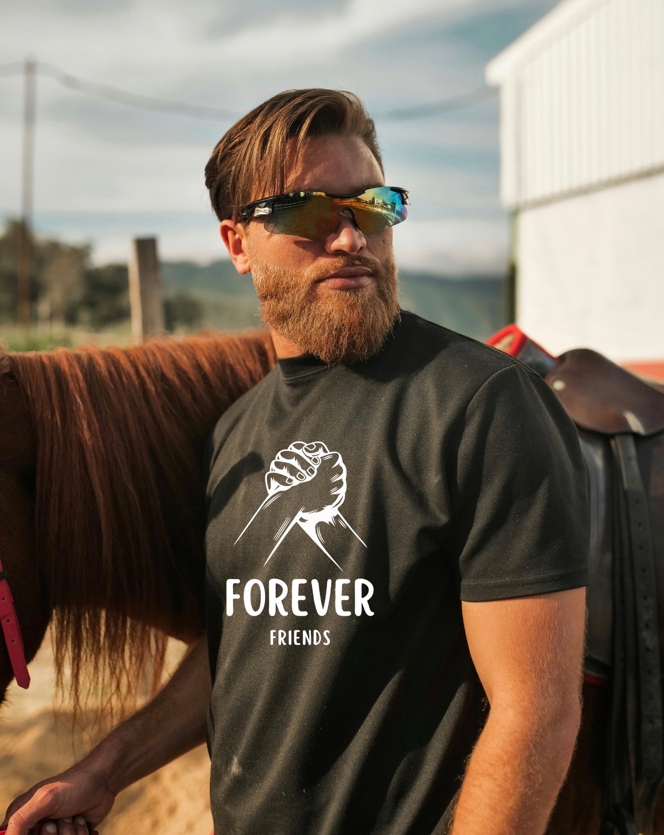 Forever Friends T-Shirt | Friendship Graphic Tee