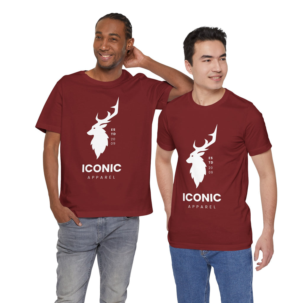 Iconic Apparel T-Shirt | Bella+Canvas 3001 Unisex Jersey Tee | Minimalist Streetwear Essential | Premium Soft Cotton Shirt