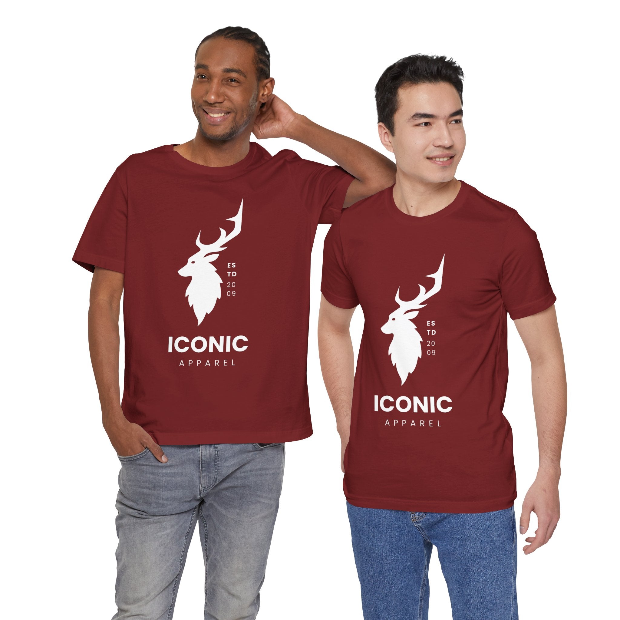 Iconic Apparel T-Shirt | Bella+Canvas 3001 Unisex Jersey Tee | Minimalist Streetwear Essential | Premium Soft Cotton Shirt