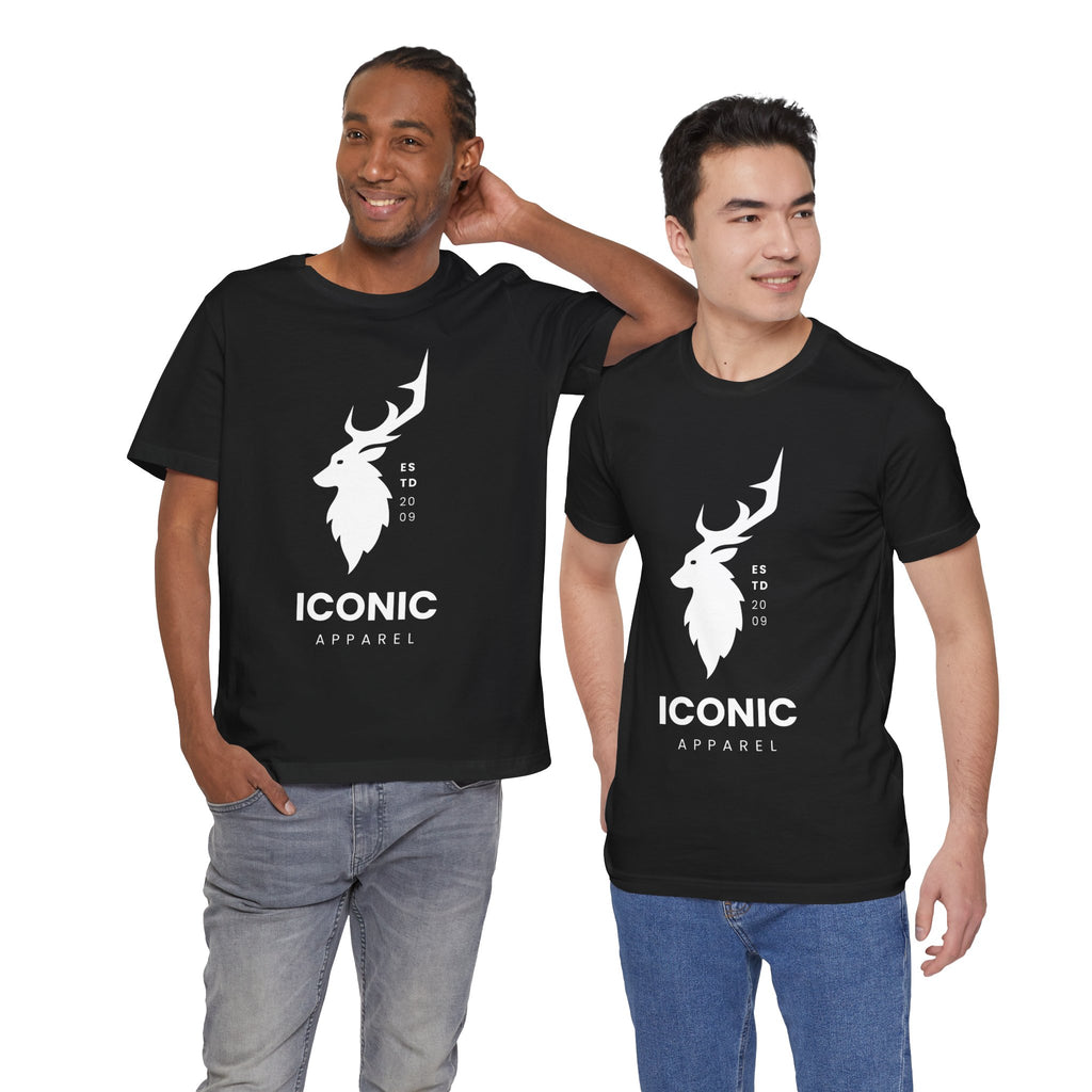 Iconic Apparel T-Shirt | Bella+Canvas 3001 Unisex Jersey Tee | Minimalist Streetwear Essential | Premium Soft Cotton Shirt