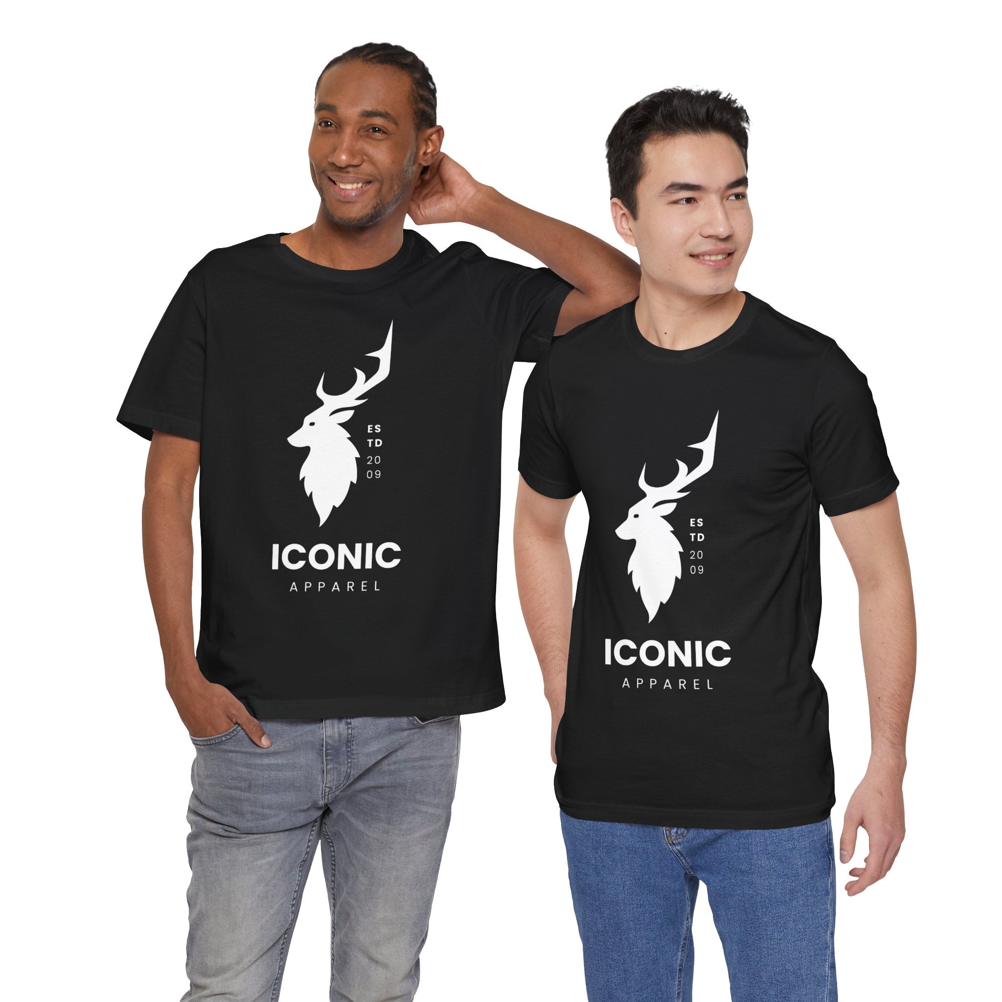 Iconic Apparel T-Shirt | Bella+Canvas 3001 Unisex Jersey Tee | Minimalist Streetwear Essential | Premium Soft Cotton Shirt