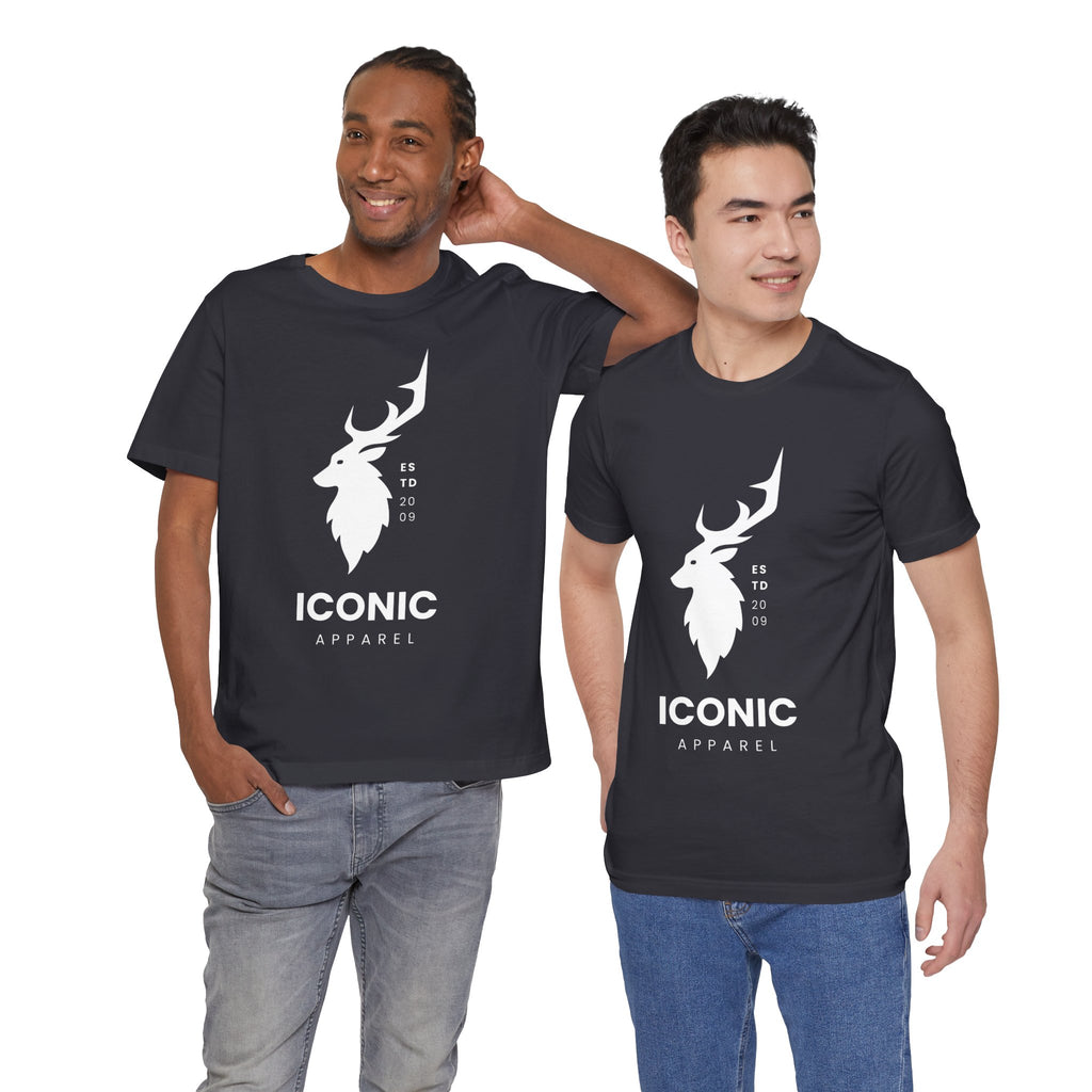 Iconic Apparel T-Shirt | Bella+Canvas 3001 Unisex Jersey Tee | Minimalist Streetwear Essential | Premium Soft Cotton Shirt