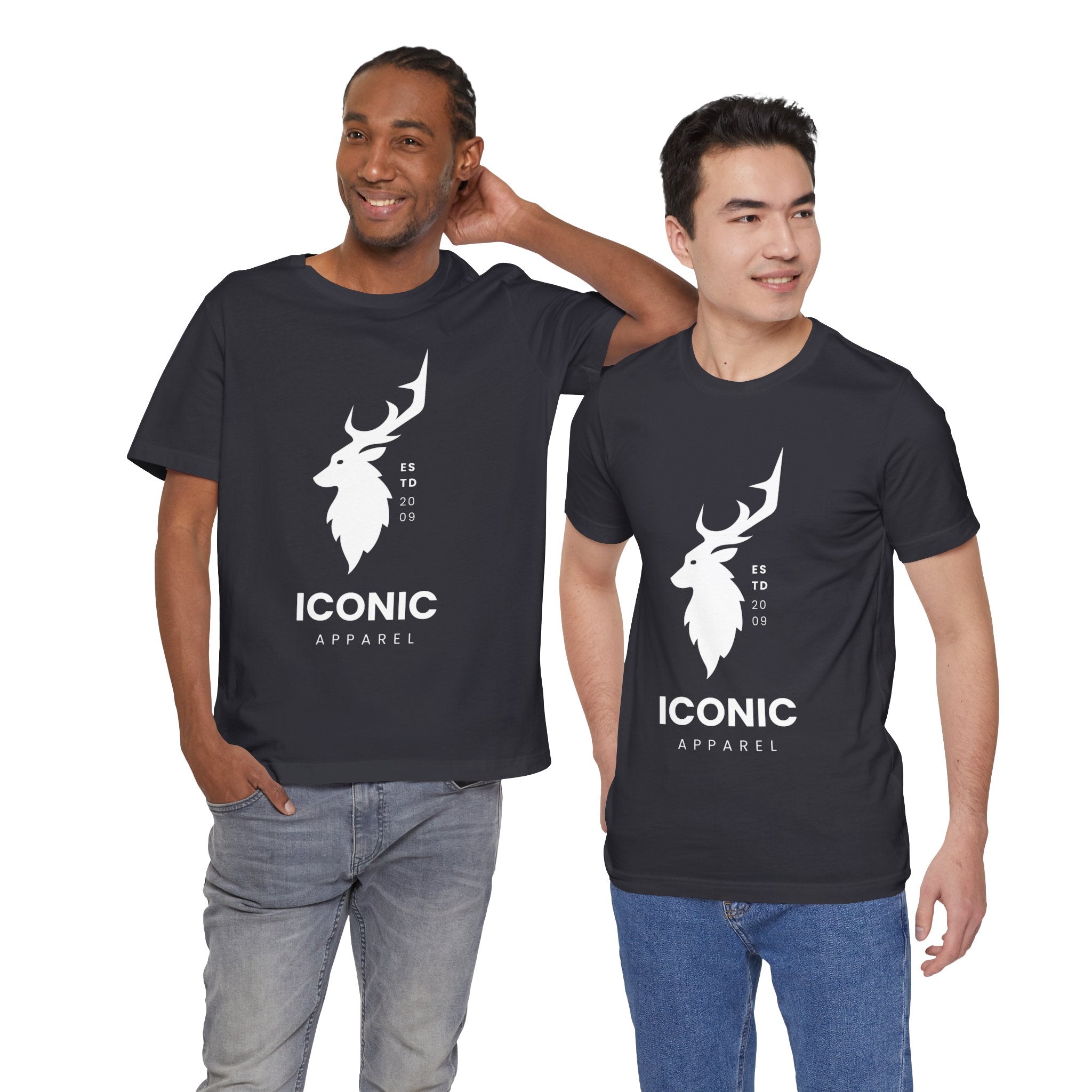 Iconic Apparel T-Shirt | Bella+Canvas 3001 Unisex Jersey Tee | Minimalist Streetwear Essential | Premium Soft Cotton Shirt