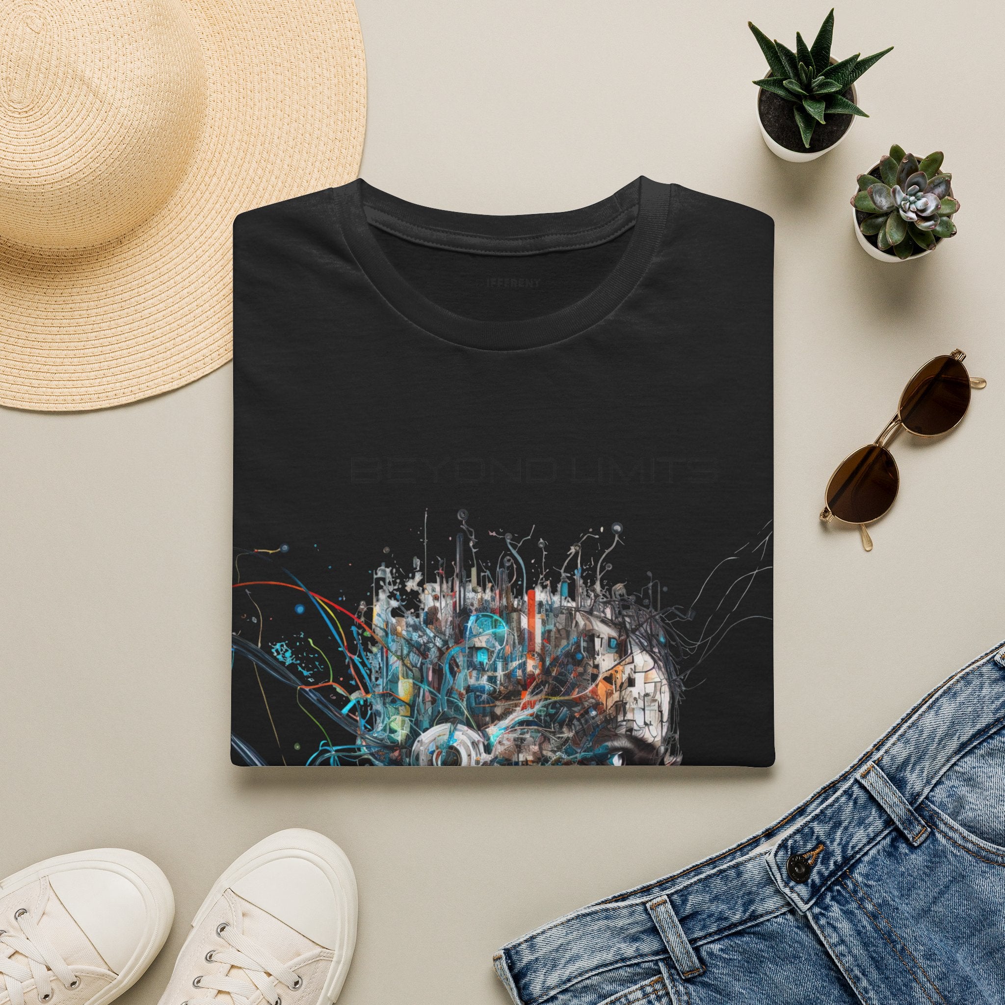 AI Graphic T-Shirt — Urban Japanese Streetwear Art Tee