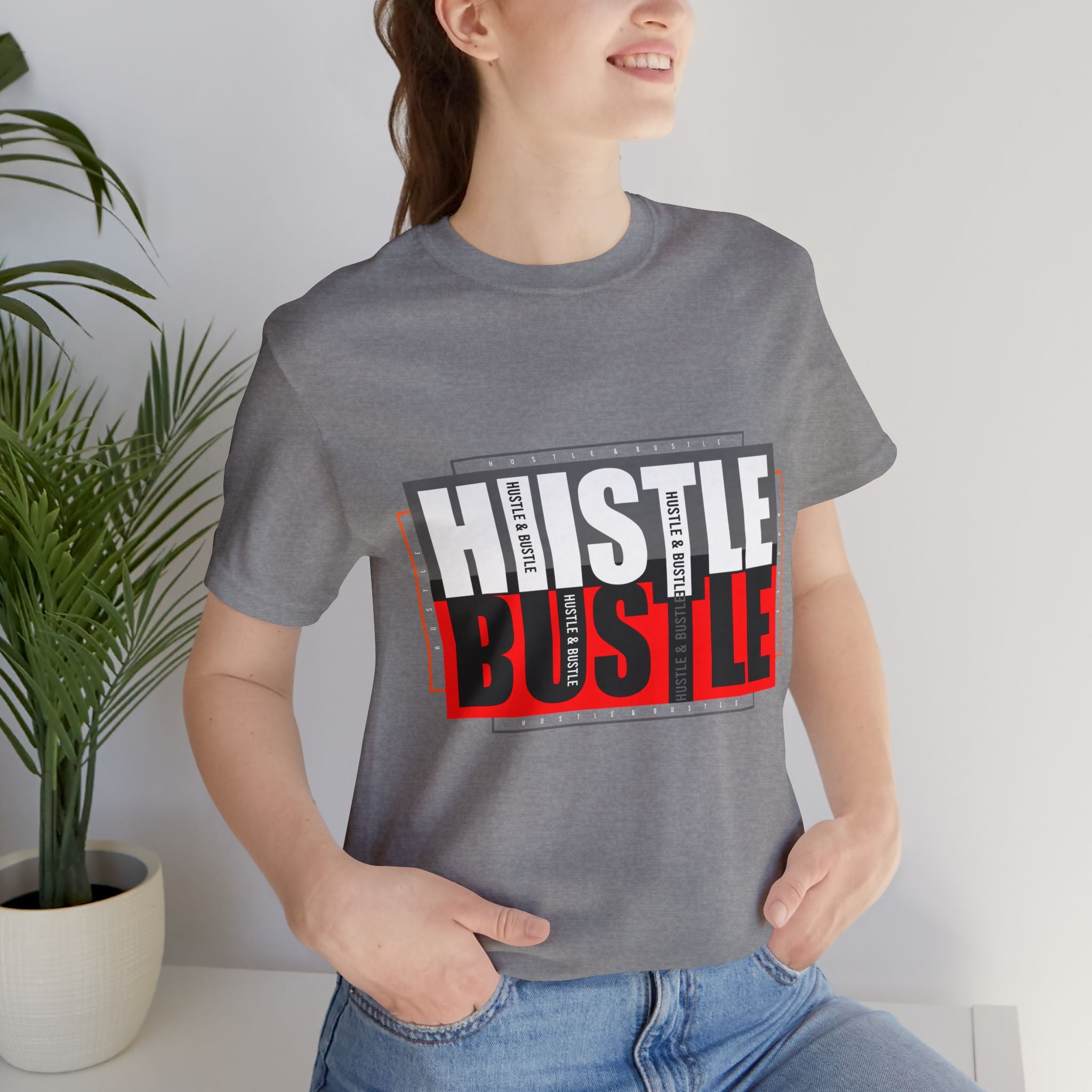 Hustle Bustle Graphic T-Shirt