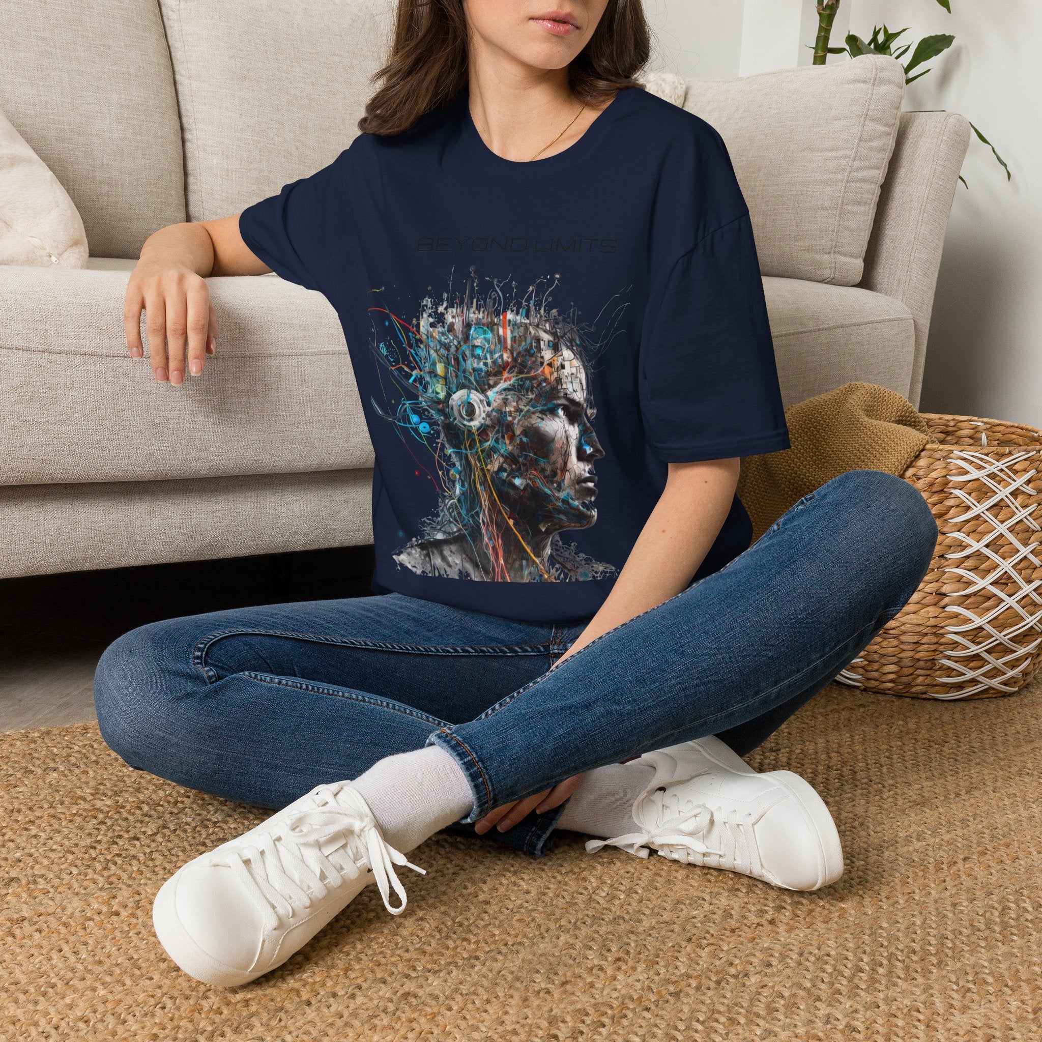 AI Graphic T-Shirt — Urban Japanese Streetwear Art Tee