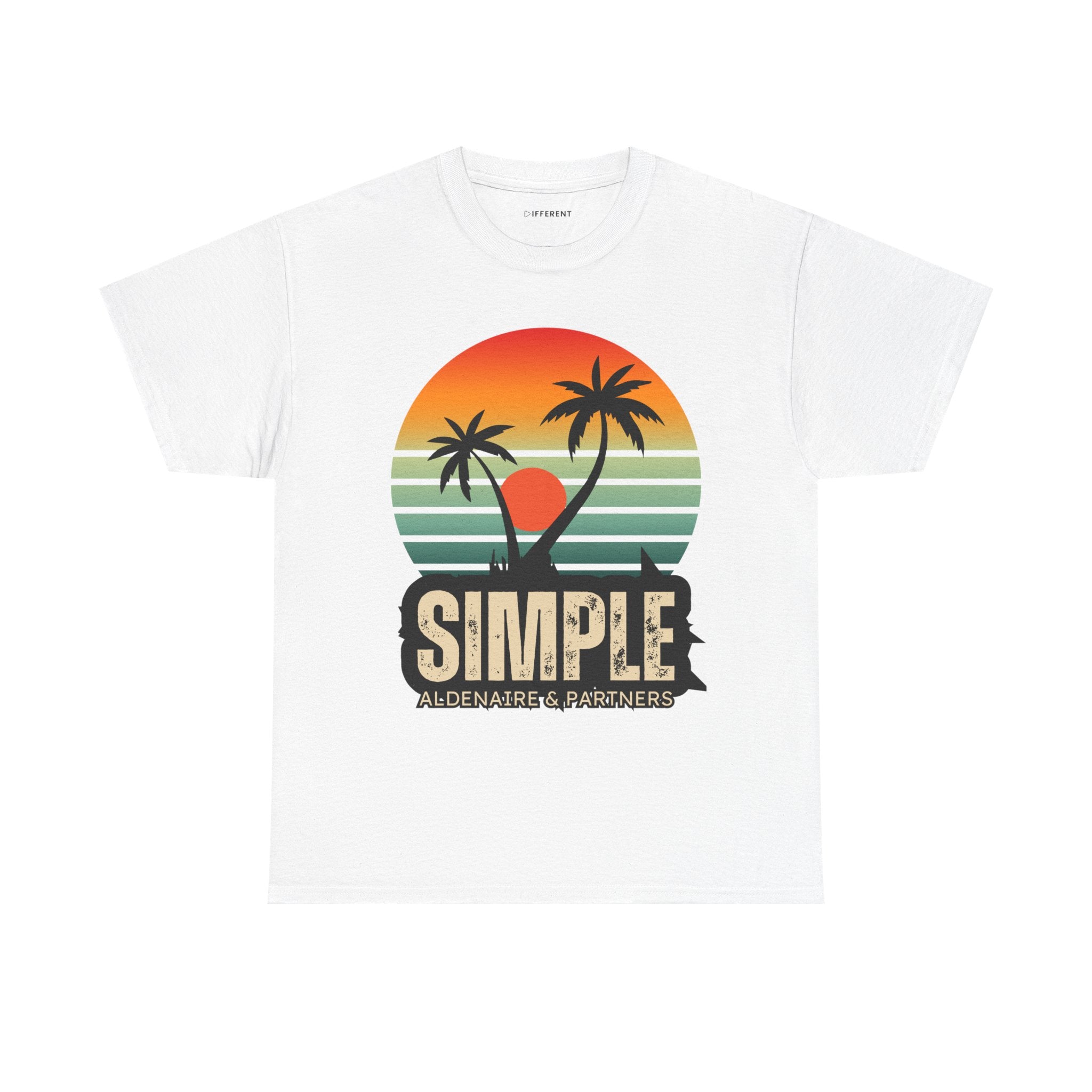 Colorful Vintage Retro Sunset T-Shirt
