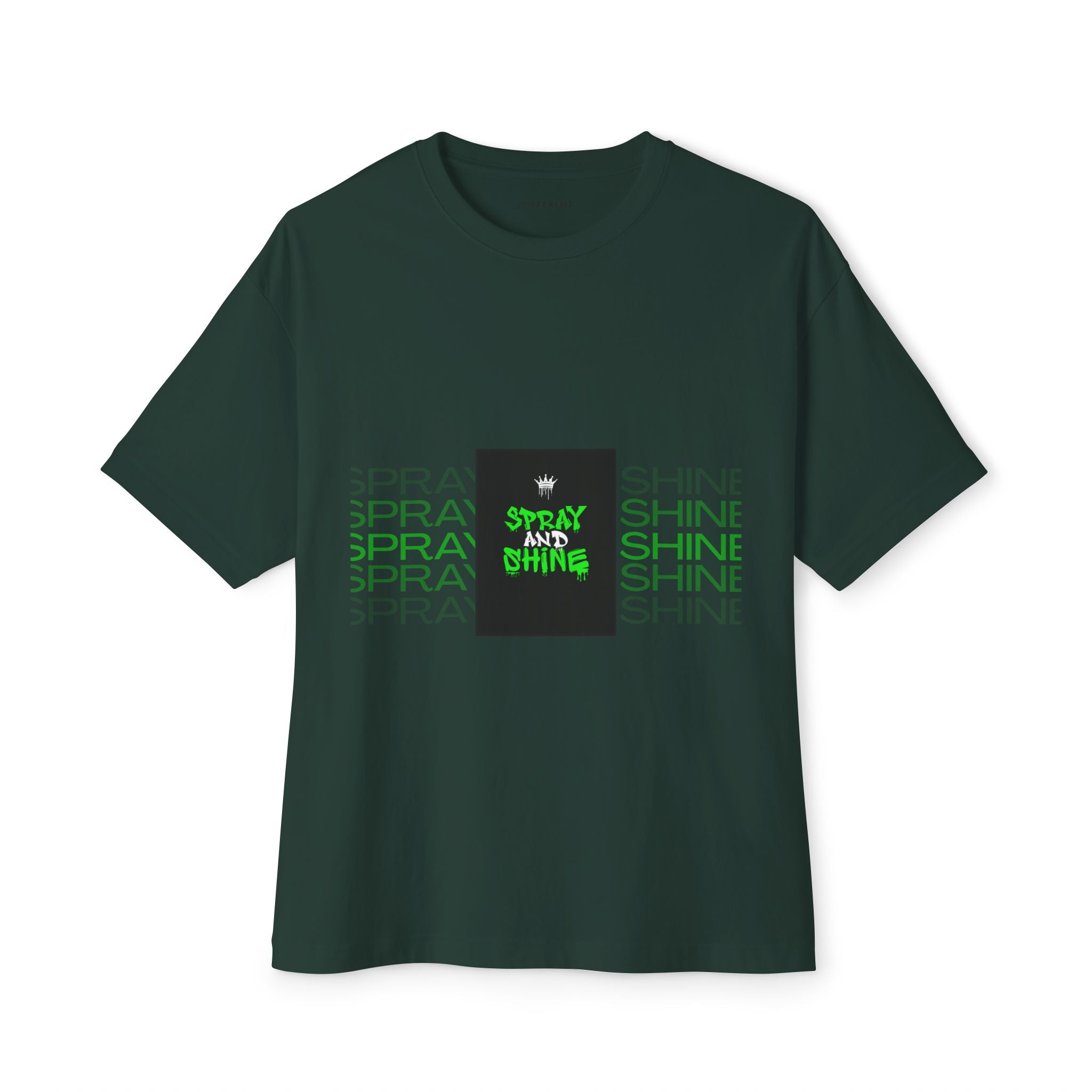 Spray and Shine Boxy T-Shirt | Trendy Streetwear Graphic Tee