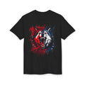 Roaring Patriotic Wolf T-Shirt