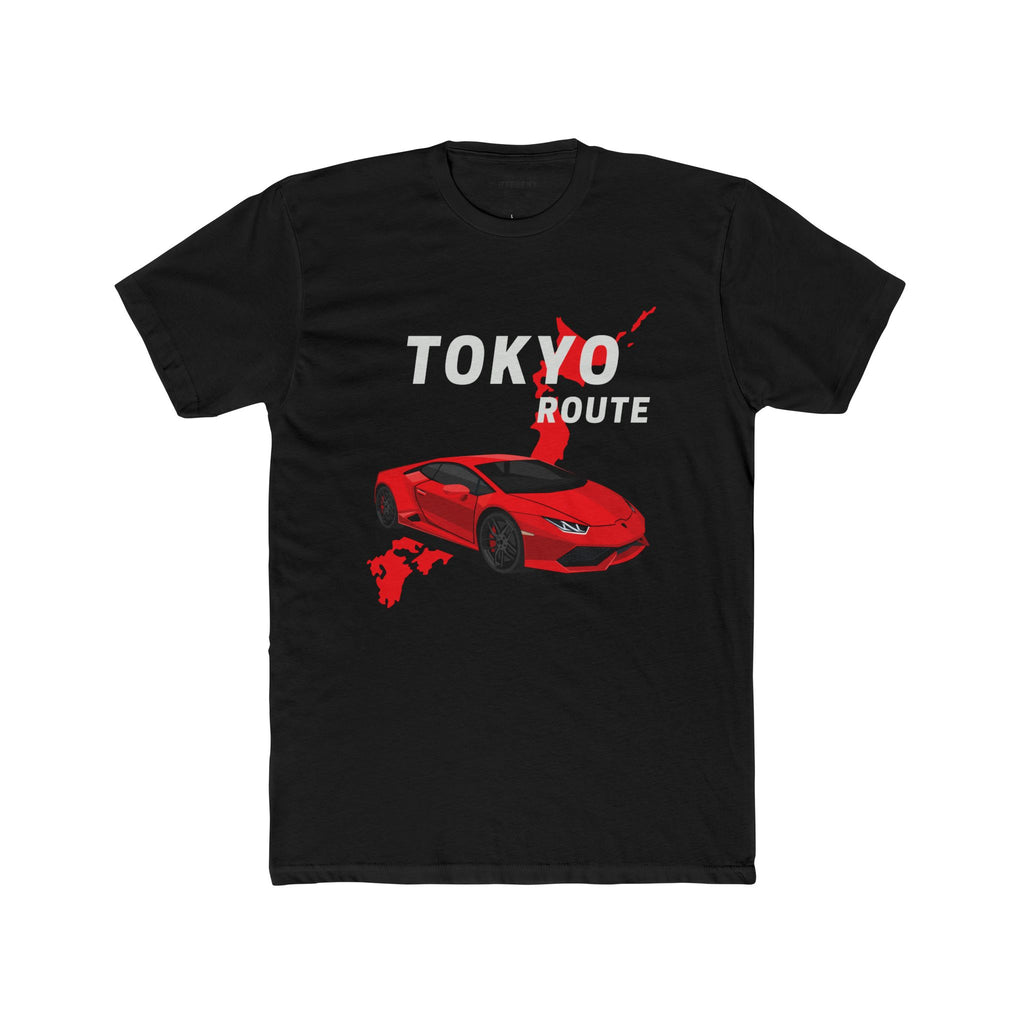 Tokyo Route Tee — Red Sports Car