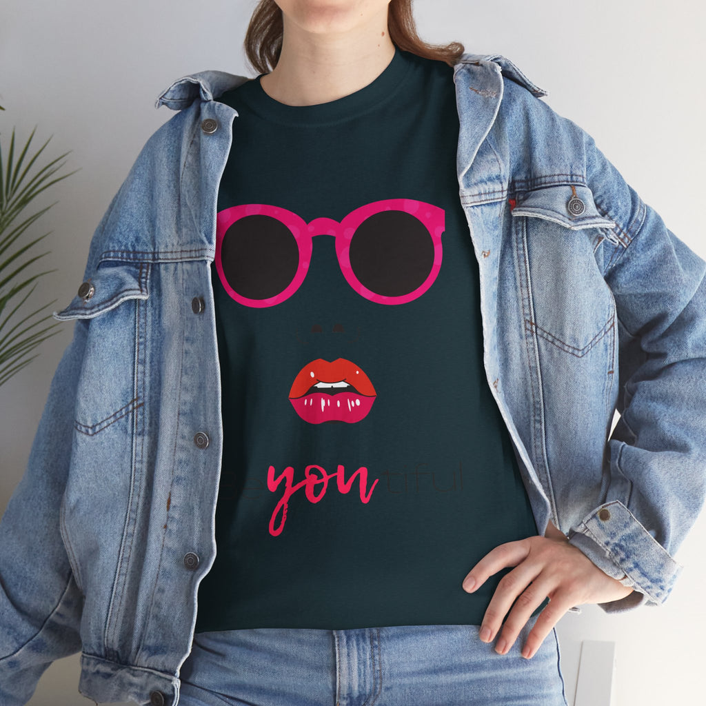 Beautiful Feminine T-Shirts | Gildan 5000 Heavy Cotton Tee | Cute Aesthetic Women’s Shirt | Soft Graphic Tee Gift