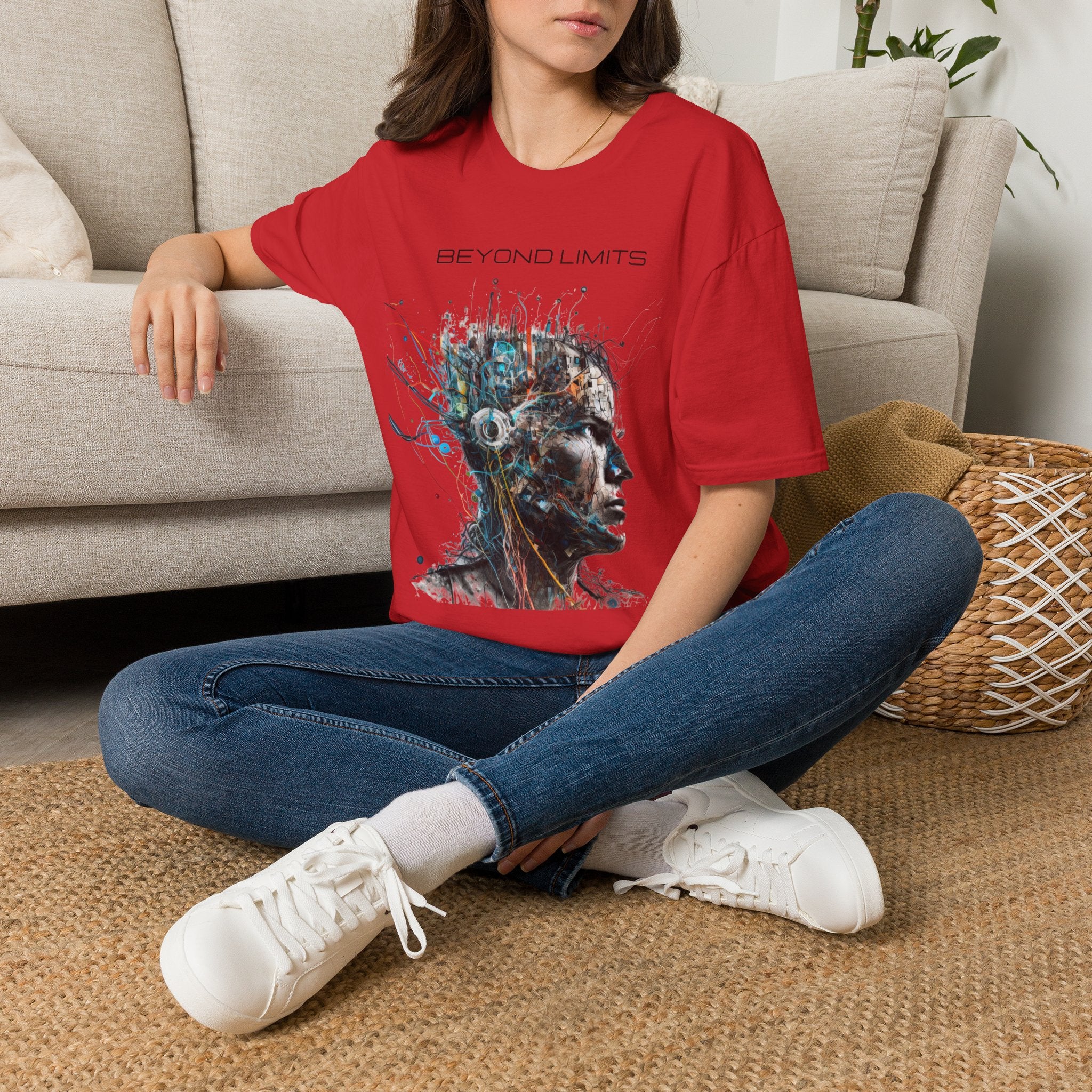 AI Graphic T-Shirt — Urban Japanese Streetwear Art Tee
