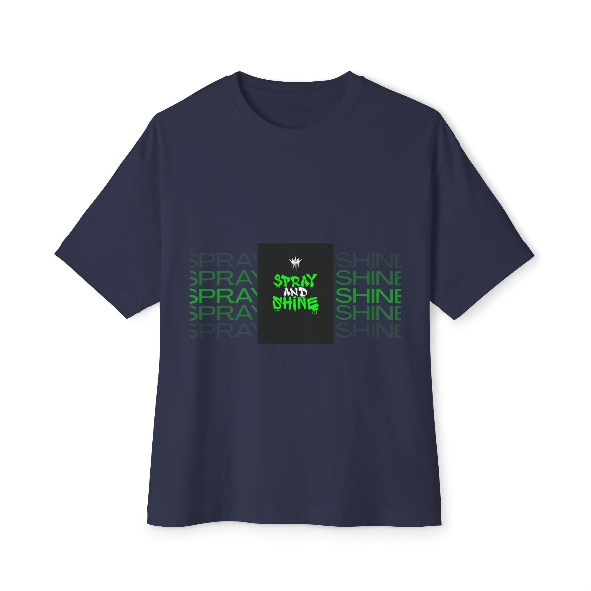 Spray and Shine Boxy T-Shirt | Trendy Streetwear Graphic Tee