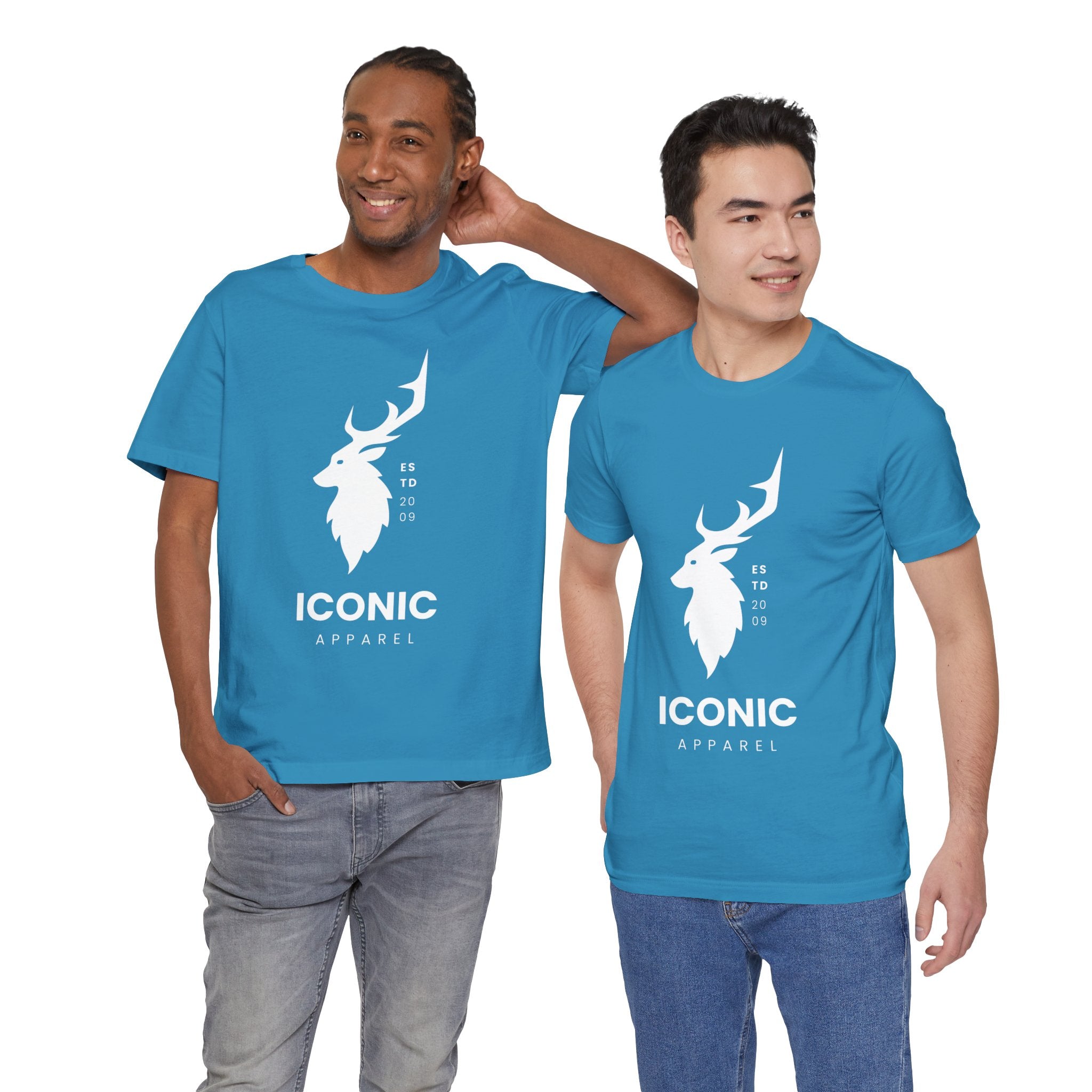 Iconic Apparel T-Shirt | Bella+Canvas 3001 Unisex Jersey Tee | Minimalist Streetwear Essential | Premium Soft Cotton Shirt